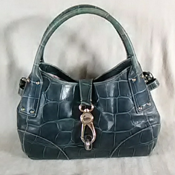 Dooney & Bourke | Bags | Authentic Dooney Bourke Annalisa Croc Satchel ...